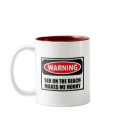 Warning SEX ON THE BEACH MAKES ME HORNY Mug