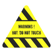 warning sign, HOT
