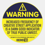 Warning Stickers