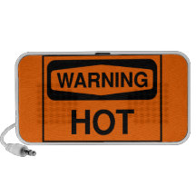 Warning Tag Notebook Speaker