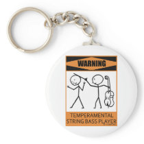Warning Temperamental String Bass Player