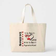 Warning Tote Bag
