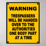 Warning Trespassers