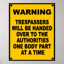 Warning Trespassers