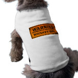 Warning - Whiskey Girl Doggie Shirt