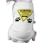 Warning Work In Progress Pet Tee