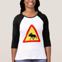 Warnung vor dem Elch Shirts