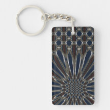 Warped Arrowhead ~ Acrylic keychain