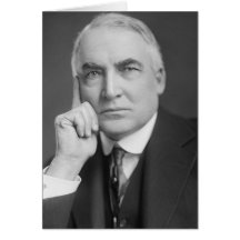 Warren G. Harding Card
