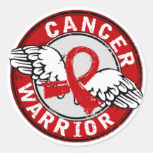 Warrior 14C Blood Cancer Stickers