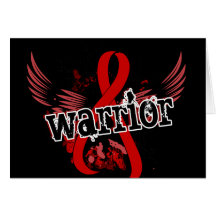 Warrior 16 AIDS Greeting Card