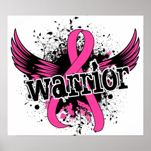 Warrior 16 Breast Cancer Poster | Zazzle