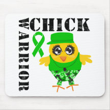 Warrior Chick Kidney Cancer Mouse Pads
