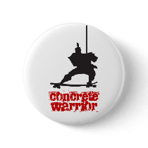 warrior copy, concrete, warrior pin