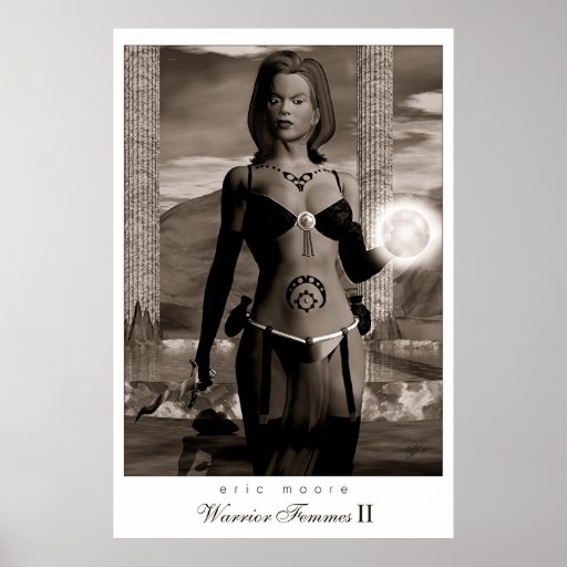 Warrior Femmes II Posters