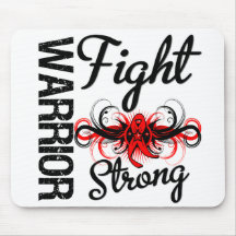 Warrior Fight Strong Blood Cancer Mouse Pad