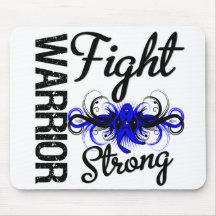 Warrior Fight Strong Colon Cancer Mousepad