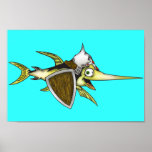 Warrior Fish posters