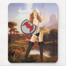Warrior Queen Mouse Pad