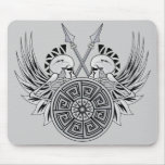 Warrior Skulls Mousepads