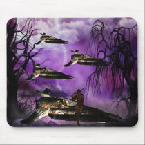Warrior Space Ship Mousepad mousepads