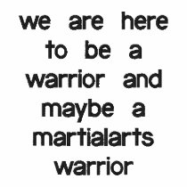 warrior te'shirt