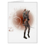 Warrior Wench 01 Greeting Card