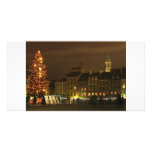 Warsaw Old Town at Christmas Photo Greeting Card