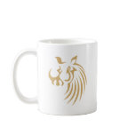 Warthog in Swish Drawing Style mugs