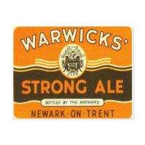 Warwick Strong Ale Postcards