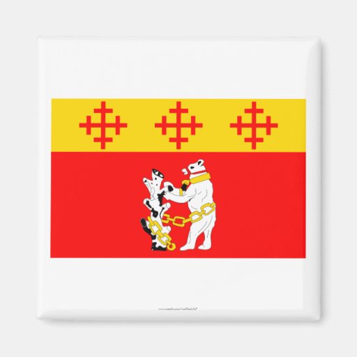 Warwickshire Flag Magnets
