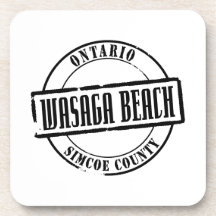 Wasaga Beach Title Beverage Coasters