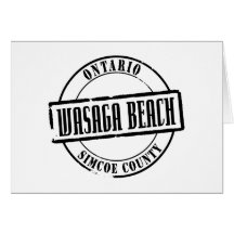 Wasaga Beach Title Greeting Card