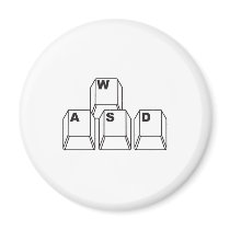 WASD FRIDGE MAGNETS