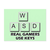 WASD - Real Gamers Use Keys