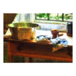 Wash Basin and Soap Personalized Invitation
