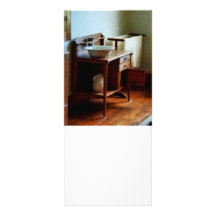 Wash Basin and Towel Rack Cards