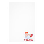 Wash My Hands With You Personalized Stationery