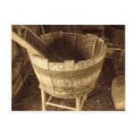Wash Tub Post Card