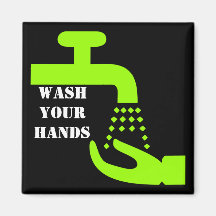 Wash Your Hands Magnet