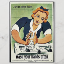 Wash Your Hands Often Flyer