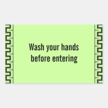 Wash your Hands sticker