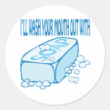 Wash Your Mouth Out Sticker