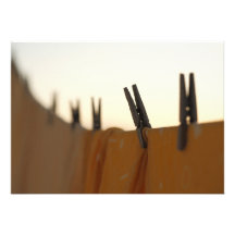 Washing line personalized announcement