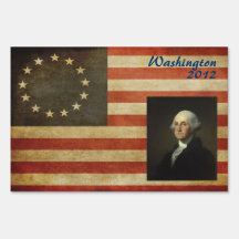 Washington 2012 yard sign
