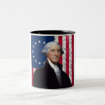 Washington and The American Flag Mug