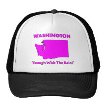 Washington - asse'avec la pluie casquette