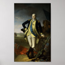 Washington at Princeton Print