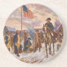 Washington at Valley Forge by Edward P. Moran Coasters