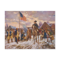 Washington at Valley Forge by Edward P. Moran Post Card